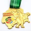 Medalhas e troféus de taekwondo esportivo de metal personalizado